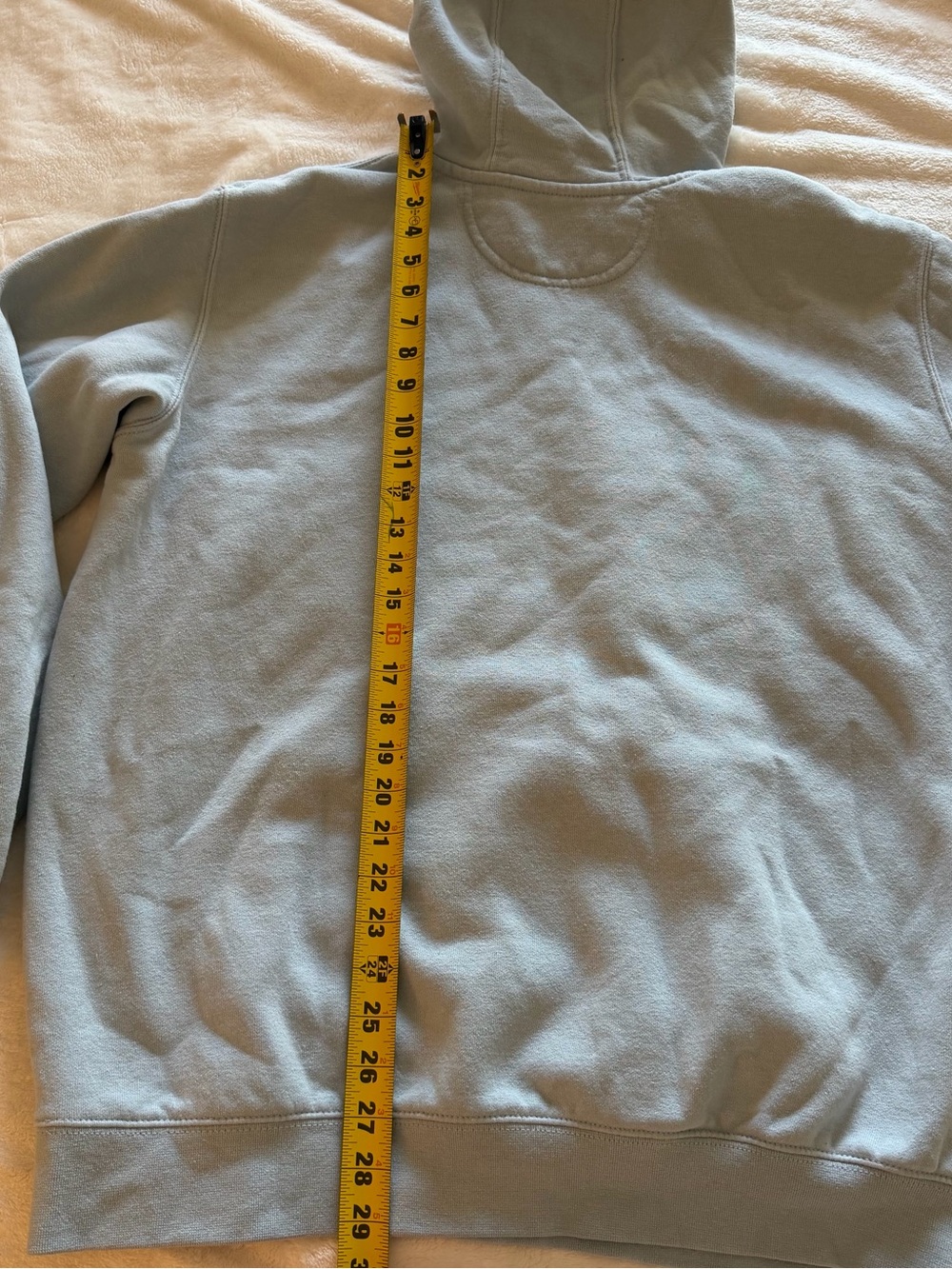 Carhartt Light Mint Pullover Hoodie with Sleeve Logo - Picture 7 of 7